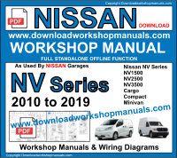 Nissan NV service repair workshop manual download